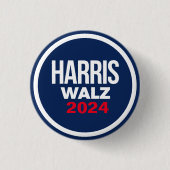 Harris Walz 2024 Button (Vorderseite)