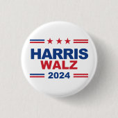 Harris Walz 2024 Button (Vorderseite)