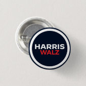 Harris Walz 2024 Button (Vorne & Hinten)