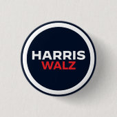 Harris Walz 2024 Button (Vorderseite)