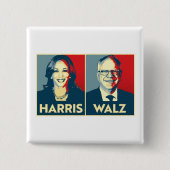 Harris Walz 2024 Button (Vorderseite)