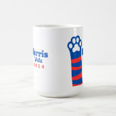 Harris Walz 2024 Cat Ladys Democrat Wahl Kaffeetasse (Mittel)