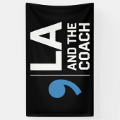 Harris Walz 2024 Comma La und The Coach 2024 Banner (Vertikal)