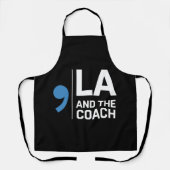 Harris Walz 2024 Comma La und The Coach 2024 Schürze (Vorderseite)