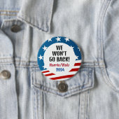 Harris/Walz 2024 Design Button (Beispiel)