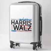 Harris Walz 2024 Essential Aufkleber (Koffer)