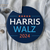 Harris Walz 2024 für Präsident Button (Beispiel)