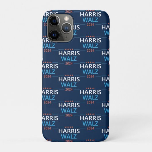 Harris Walz 2024 für Präsident Case-Mate iPhone Hülle (Rückseite)