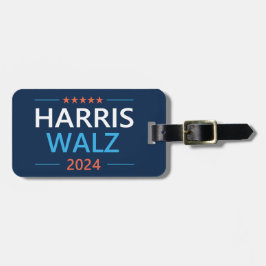 Harris Walz 2024 für Präsident Gepäckanhänger