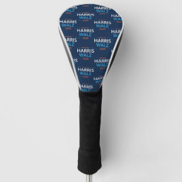 Harris Walz 2024 für Präsident Golf Headcover