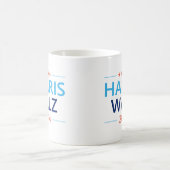 Harris Walz 2024 für Präsident Kaffeetasse (Mittel)