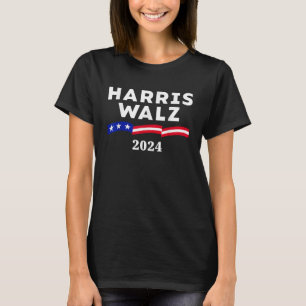 Harris Walz 2024 für Präsident Kamala Harris Walz T-Shirt