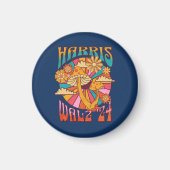 Harris Walz 2024 für Präsident Magnet (Vorne)