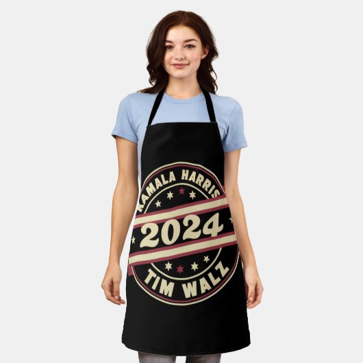 Harris Walz 2024 für Präsident Patriotic Kamala Schürze (Getragen)