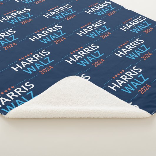 Harris Walz 2024 für Präsident Sherpadecke (3/4)