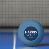 Harris Walz 2024 für Präsident Tischtennisball (Netto)