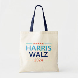 Harris Walz 2024 für Präsident Tragetasche