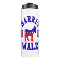 Harris Walz 2024 für Präsidentin Patriotische Demo