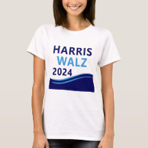 Harris Walz 2024 für President Blue Wave