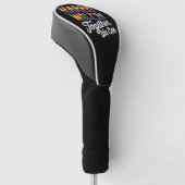 Harris Walz 2024 gemeinsam können wir LGBTQIA wähl Golf Headcover (angewinkelt)