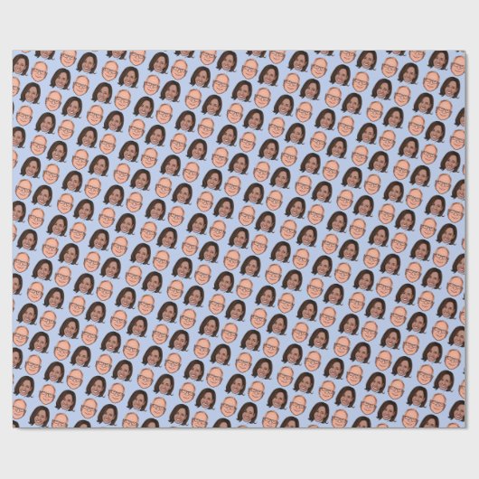 Harris Walz 2024 Geschenkpapier (Flach)