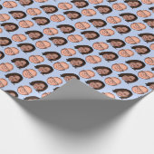 Harris Walz 2024 Geschenkpapier (Ecke)