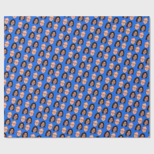 Harris Walz 2024 Geschenkpapier (Flach)