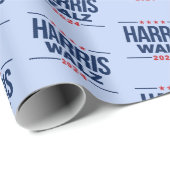 Harris Walz 2024 Geschenkpapier (Rolleneckpunkt)