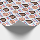 Harris Walz 2024 Geschenkpapier (Ecke)