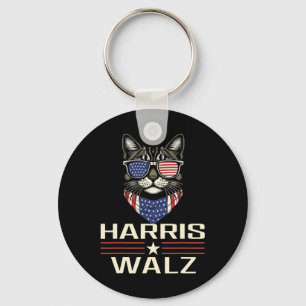 Harris Walz 2024 Harris Waltz Demokratischer Vizep Schlüsselanhänger