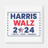 Harris Walz 2024 | Harris Walz Magnet (Vorne)
