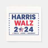 Harris Walz 2024 | Harris Walz Serviette (Vorderseite)