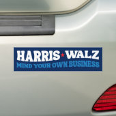 Harris Walz 2024 - Ihr eigenes Geschäft Autoaufkleber (Auf Auto)