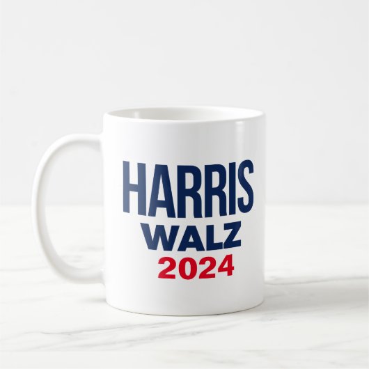 HARRIS WALZ 2024 KAFFEETASSE (Links)