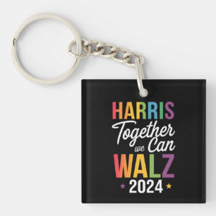 Harris Walz 2024 Kamala Gemeinsam Können Wir LGBT Schlüsselanhänger