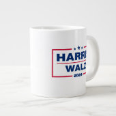 Harris Walz 2024 Kamala Harris Tim Walz Wahl Jumbo-Tasse (Vorderseite Rechts)