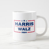 Harris Walz 2024 Kamala Harris Tim Walz Wahl Jumbo-Tasse (Rechts)