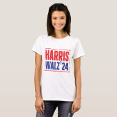 Harris Walz 2024 Kampagne T-Shirt (Vorne ganz)