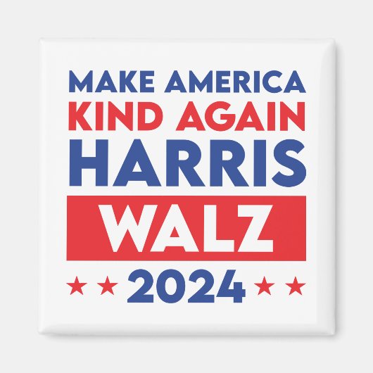 Harris Walz 2024 macht Amerika wieder gesund Magnet (Vorne)