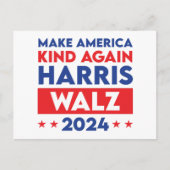 Harris Walz 2024 macht Amerika wieder gesund Postkarte (Vorderseite)