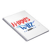 Harris Walz 2024 Notizblock (Rechte Seite)