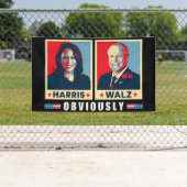 Harris Walz 2024 offensichtlich Banner (Insitu)