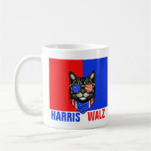 Harris Walz 2024 offensichtlich Kaffeetasse (Links)