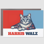 Harris Walz 2024 offensichtlich Katze Auto Magnet<br><div class="desc">Harris Walz 2024 offensichtlich Katze</div>