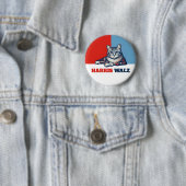Harris Walz 2024 offensichtlich Katze Button (Beispiel)