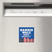 Harris Walz 2024 | offensichtlich Magnet (In Situ (Geschirrspüler))