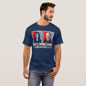 Harris Walz 2024 offensichtlich T-Shirt (Vorne ganz)