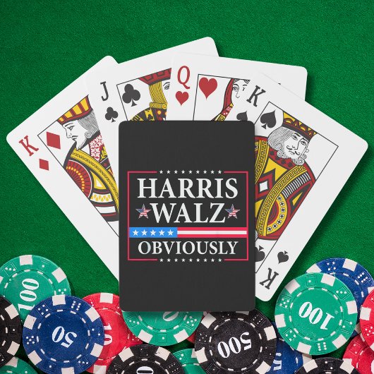 Harris Walz 2024 offensichtlich | Tim Walz Spielkarten