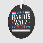 Harris Walz 2024 Ornament (Vorderseite)