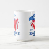 Harris Walz 2024 Party-Wahl Kaffeetasse (Mittel)